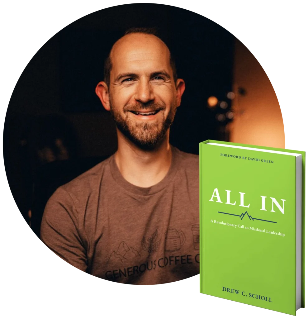 Drew School, missional leadership coach, entrepreneur, and author, founder of Leaders on Fire coaching, keynote speaker on purpose-driven business culture, marketplace ministry, and Kingdom impact.